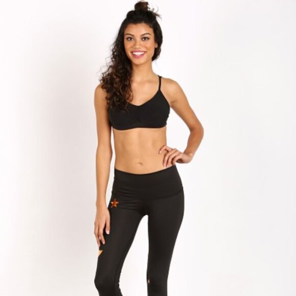 Brand New Teeki Goddess Moon and Stars Yoga Capri Legging - Picture 8 of 12